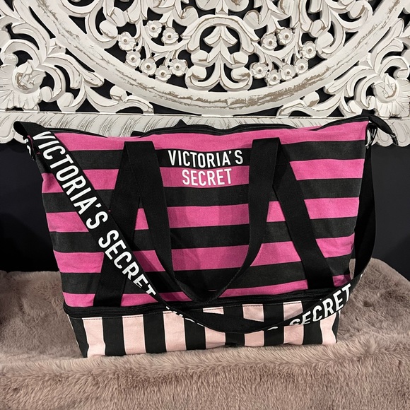 Victoria's Secret Handbags - Victoria’s Secret Tote, pink/black